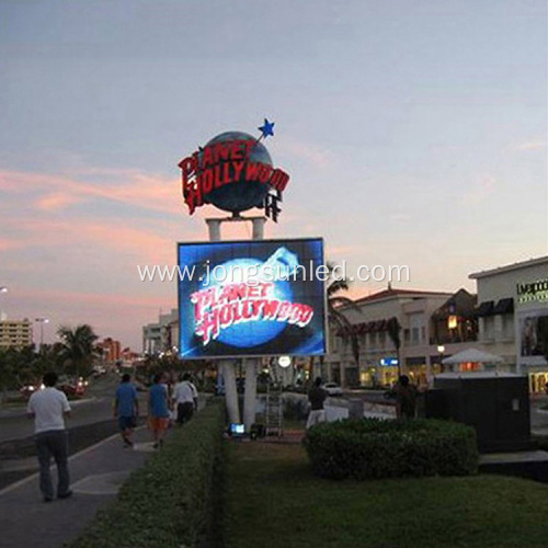 Full Color LED Display Screen Outdoor Curved
